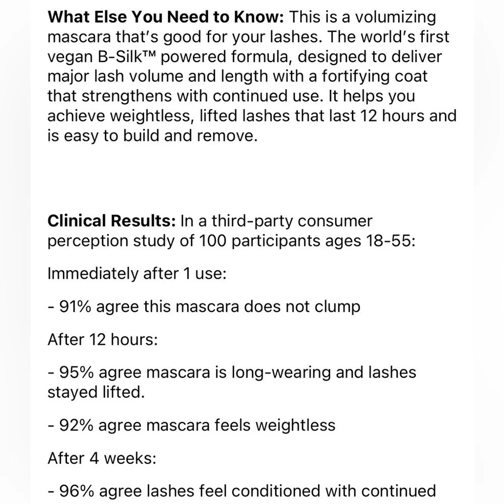 HAUS LABS BY LADY GAGA B Structural Volumizing & Lengthening Mascara